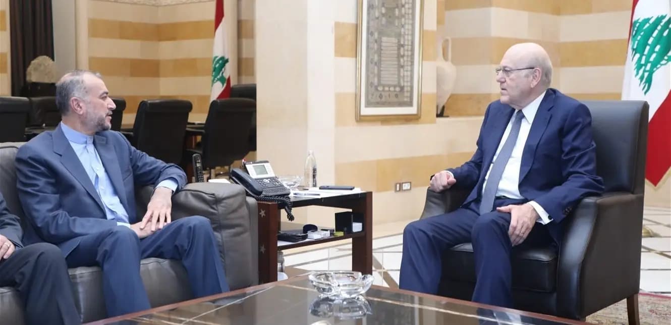 "المهم أمن لبنان".. هذا ما أكّده عبداللهيان من السراي