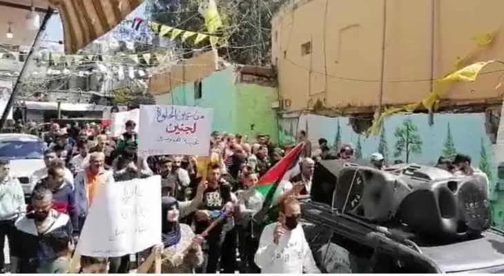تحركات في المخيمات الفلسطينية في لبنان