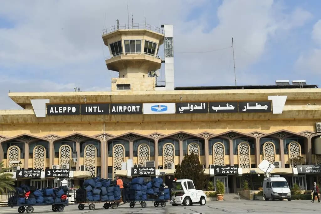 عـ.ـدوان إسرائيلي يستهدف مطار حلب