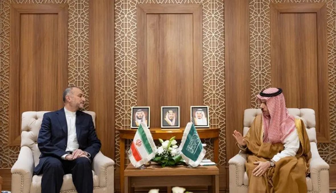 وزير الخارجية السعودية يلتقي نظيره الايراني