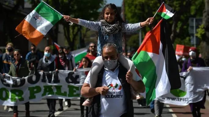 إيرلندا تدعم الفلسطينيين