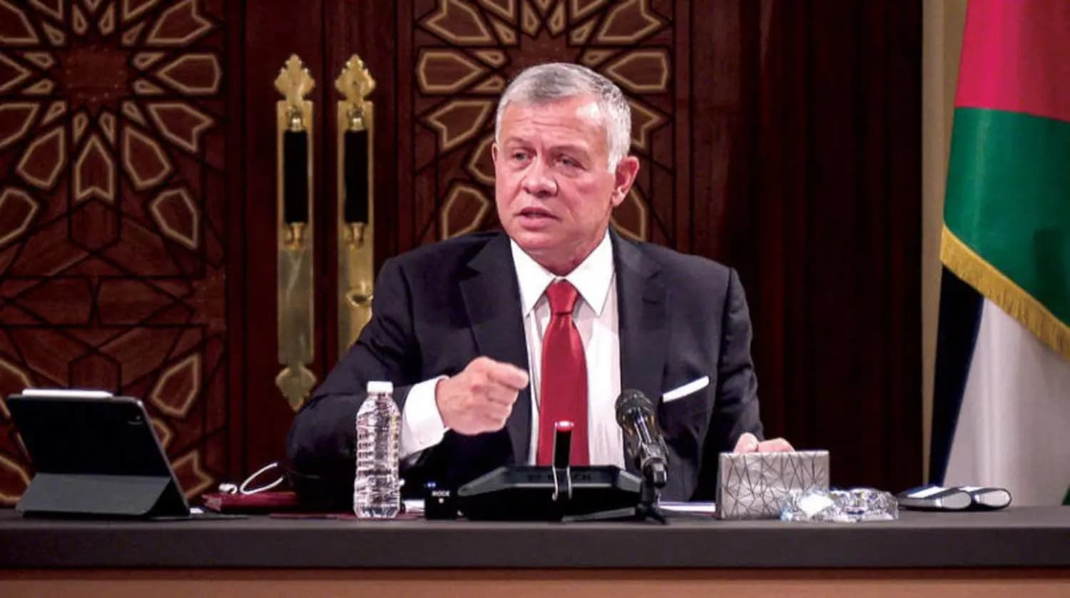 الملك عبد الله: التهجير القسري للفلسطينيين هو "جريمة حرب"