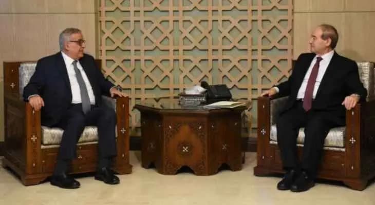 ماذا دار في اجتماع بوحبيب والمقداد؟