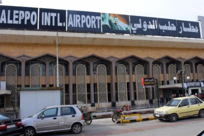 خروج مطار حلب الدولي عن الخدمة جراء عدوان صهيوني