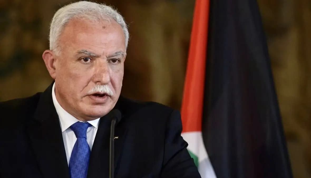 وزير الخارجية الفلسطيني: على “إسرائيل” الموافقة على وقف تام لإطلاق النار في غزة