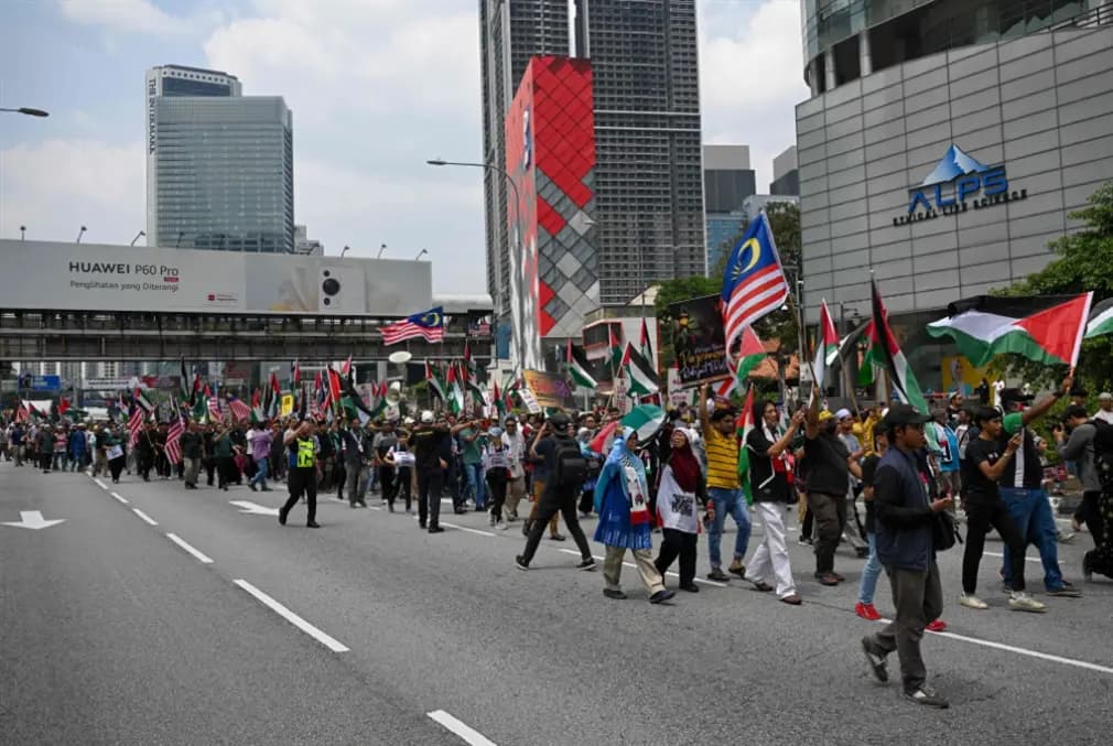 تحرّك ماليزيّ داعم للفلسطينيين