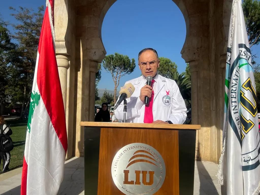 في تشرين الورديّ: حملةٌ للتّوعية على سرطان الثَّدي في الجامعة اللُّبنانيَّة الدَّوليَّة