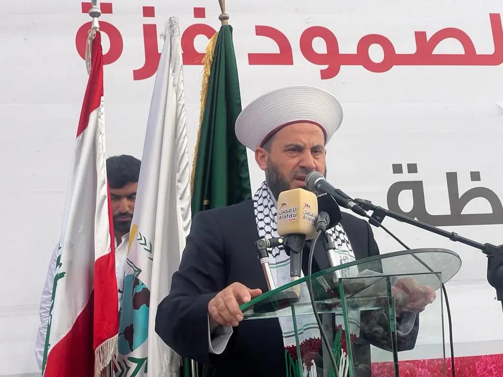 مهرجان طوفان الأقصى في أزهر البقاع دعمًا لصمود غزة