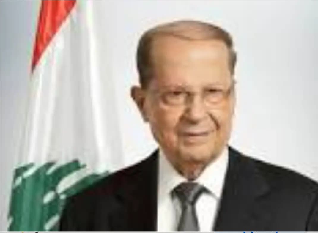 عون يبرِق مهنئًا لماكرون