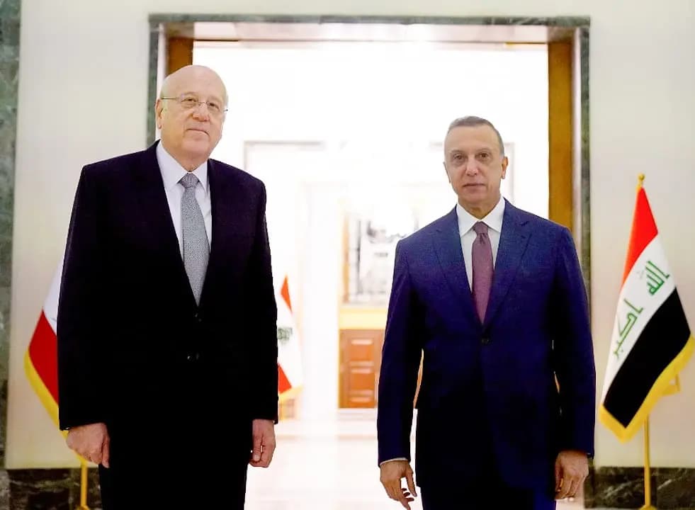 الكاظمي يعزّي ميقاتي بسقوط ضحايا القارب