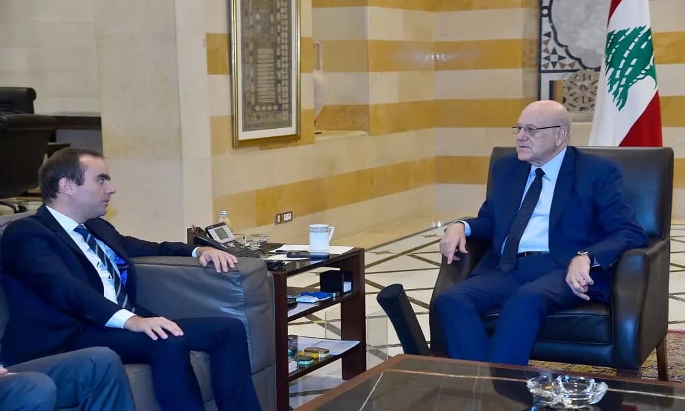 لوكورنو بعد لقاء ميقاتي: يجب عدم التصعيد في الجنوب