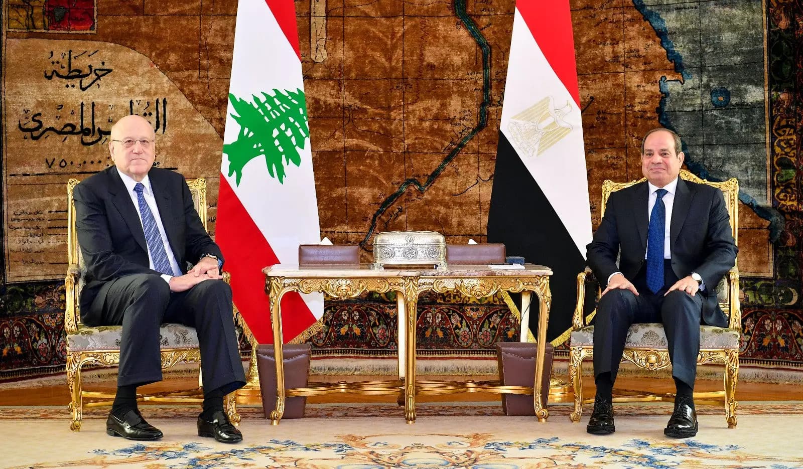 ميقاتي يلتقي السيسي: مصر تبذلُ جهداً كبيراً لوقف العدوان