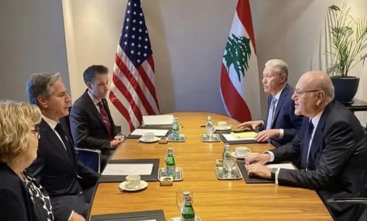 هذه تفاصيل لقاء ميقاتي وبلينكن