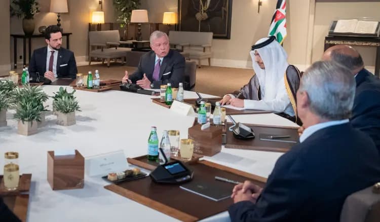 العاهل الأردني يلتقي وزراء خارجية العرب.. وهذا ما دعا إليه