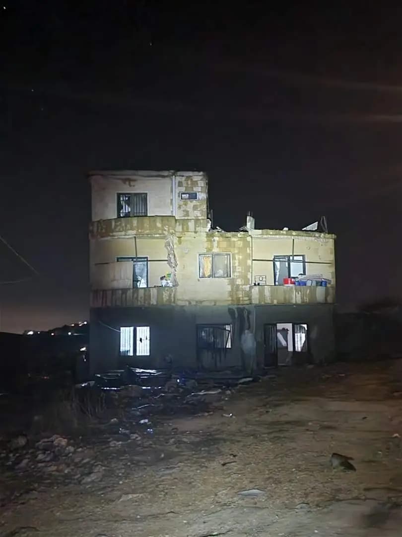 في ياطر: استهداف مبنى من 3 طوابق