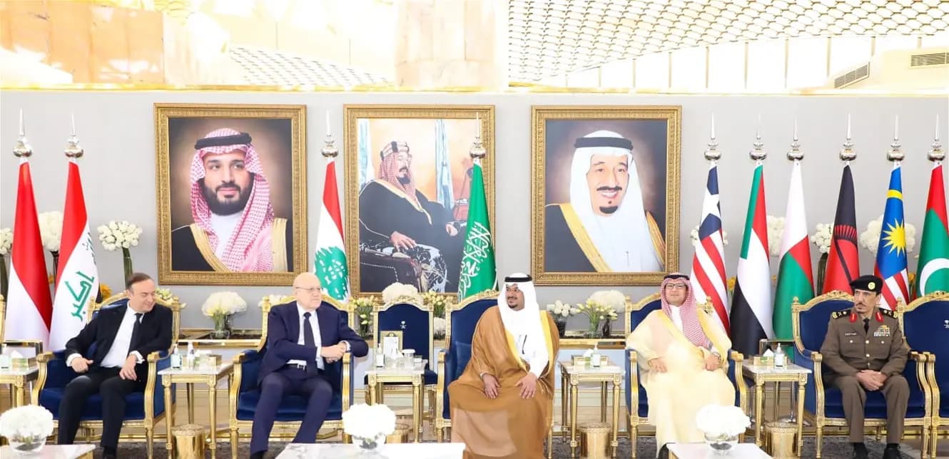 ميقاتي يصل إلى المملكة للمشاركة في القمة العربية