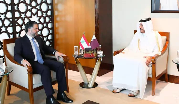 سلام يلتقي وزير التجارة القطري.. وهذا ما جرى الاتفاق عليه