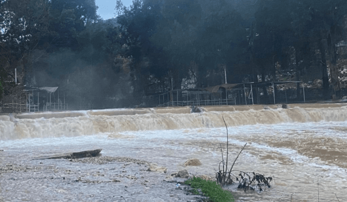 ثلوج وفيضانات في حاصبيا